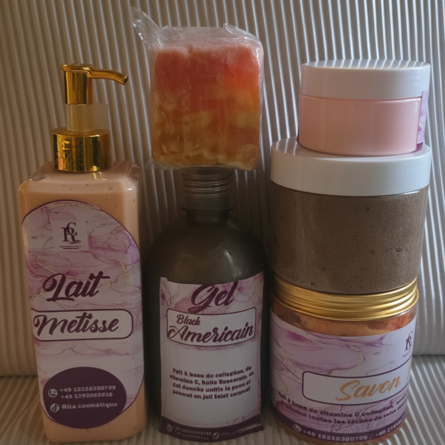 Gamme Teint Marron