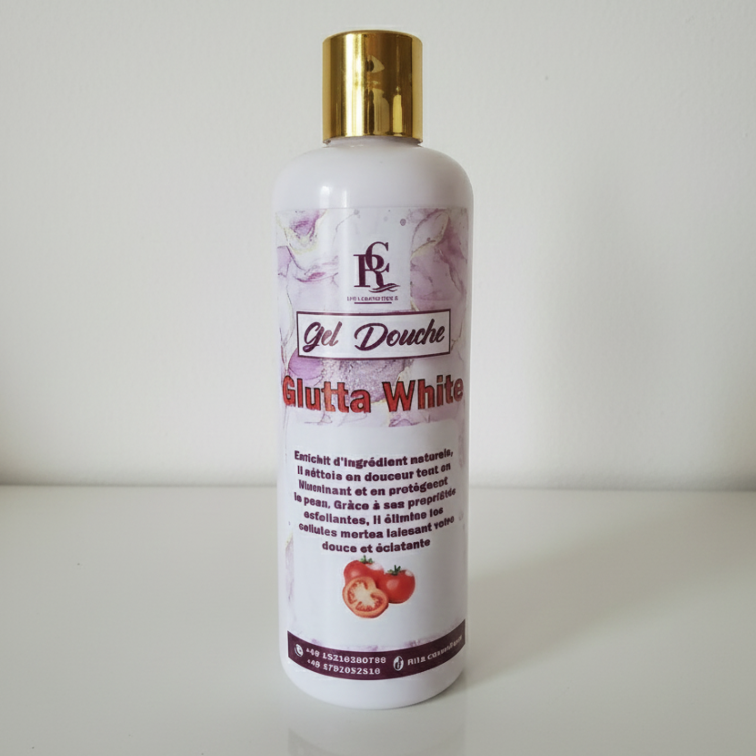 Gel Douche Glutta White – Nettoyant Exfoliant & Éclat
